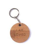 Load image into Gallery viewer, I AM LOVED keychains
