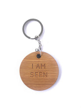 Load image into Gallery viewer, I AM SEEN keychains
