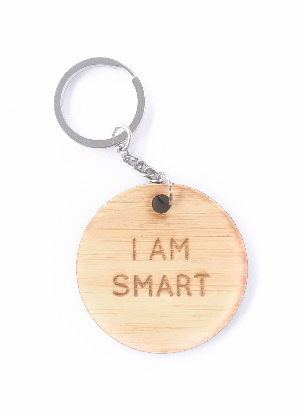 I AM SMART keychains