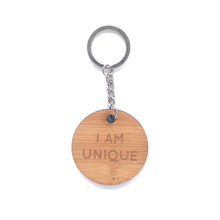 Load image into Gallery viewer, I AM UNIQUE keychains
